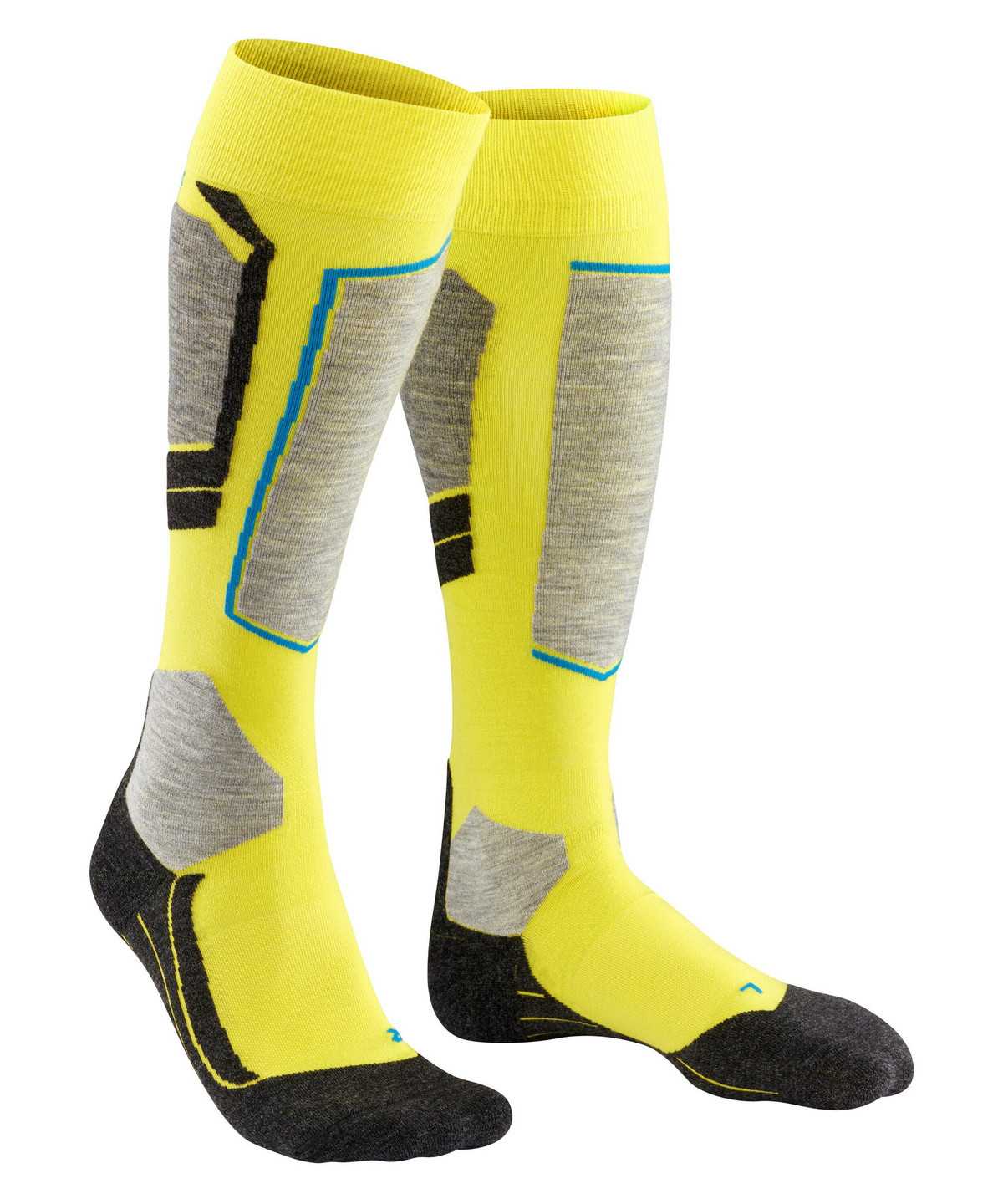 Calzini Uomo Falke SK4 Advanced Skiing Knee-high Socks Gialle | KNUY16038