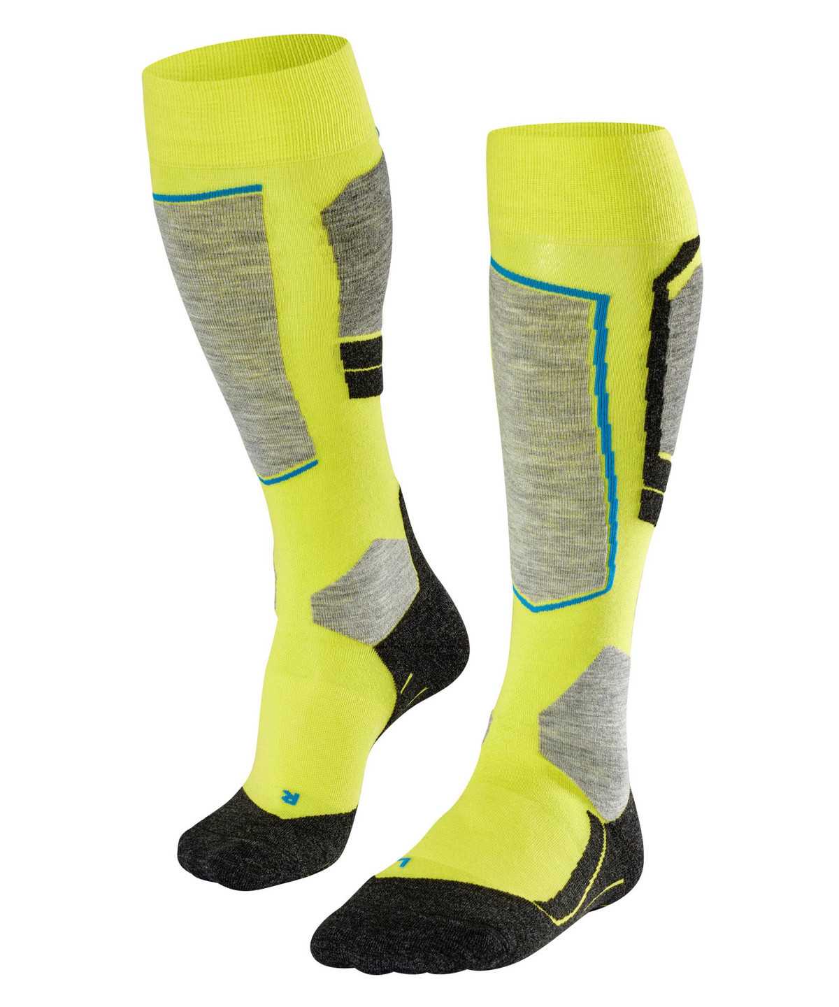 Calzini Uomo Falke SK4 Advanced Skiing Knee-high Socks Gialle | KNUY16038