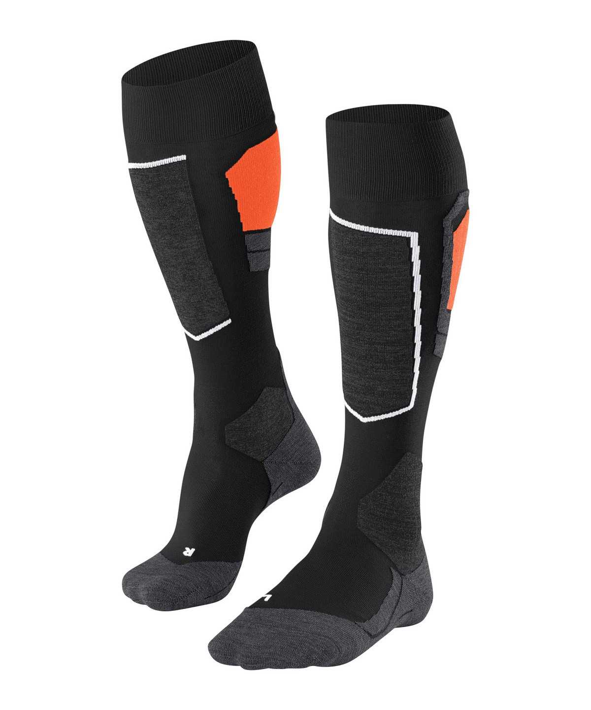 Calzini Uomo Falke SK4 Advanced Skiing Knee-high Socks Nere | NOTV30925