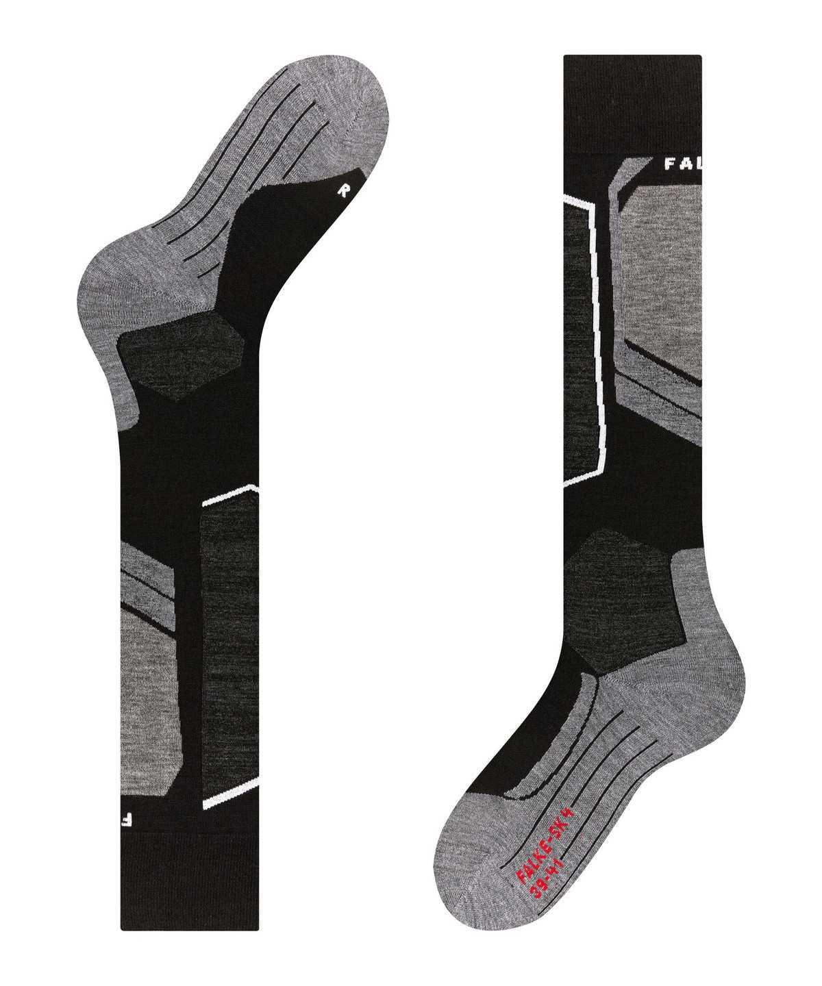 Calzini Uomo Falke SK4 Advanced Skiing Knee-high Socks Nere | YIGT87105