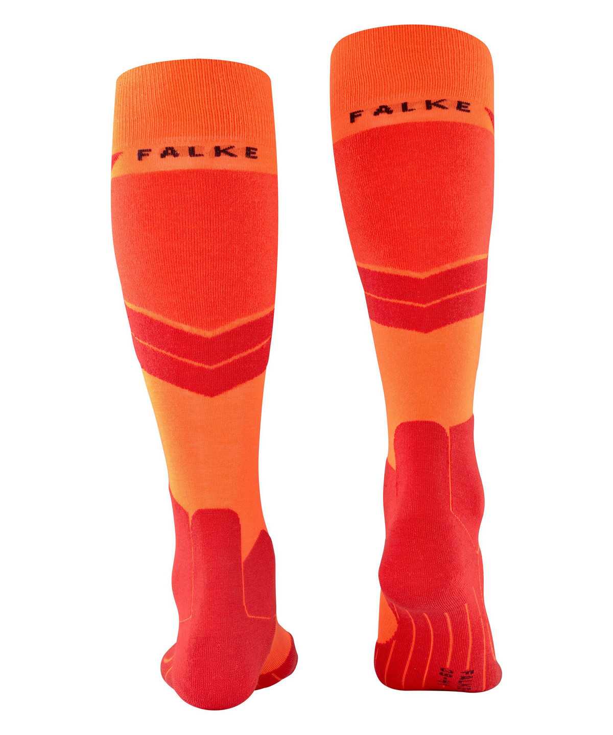 Calzini Uomo Falke SK4 Advanced Skiing Knee-high Socks Arancioni | RMTO34079