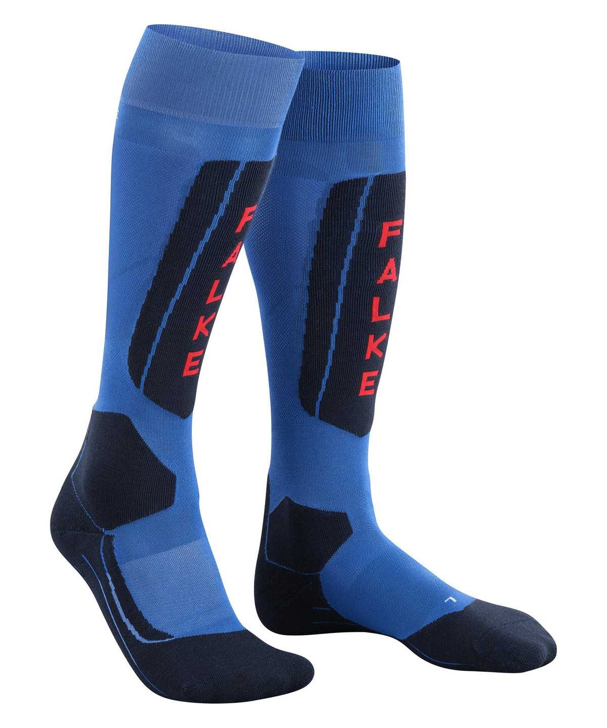 Calzini Uomo Falke SK5 Expert Skiing Knee-high Socks Blu | LQCH51946