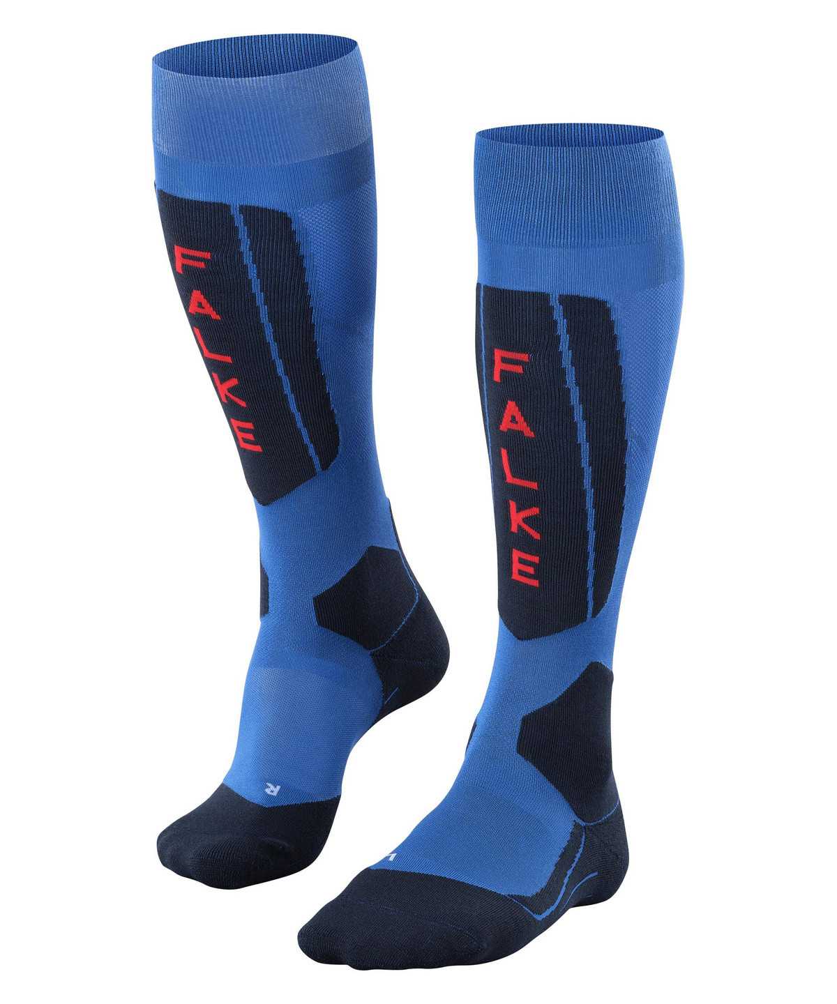 Calzini Uomo Falke SK5 Expert Skiing Knee-high Socks Blu | LQCH51946