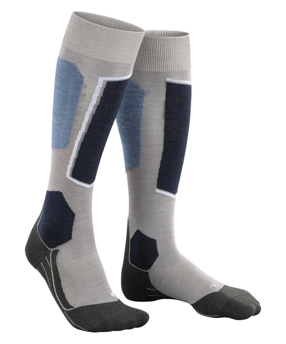 Calzini Uomo Falke SK6 Pro Skiing Knee-high Socks Grigie | NRVW82596