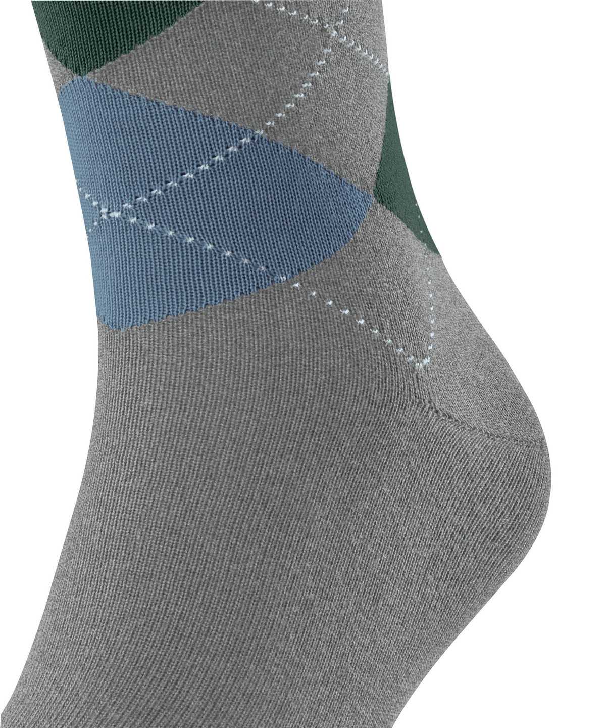 Calzini Uomo Falke Sensitive Argyle Socks Grigie | ANSC49286