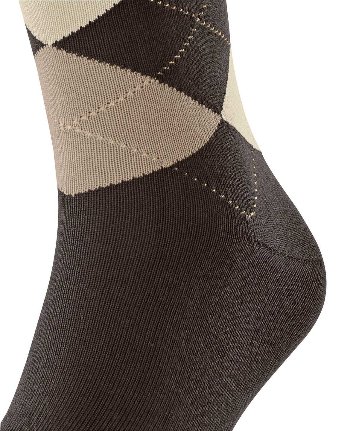 Calzini Uomo Falke Sensitive Argyle Socks Marroni | XBZK42906