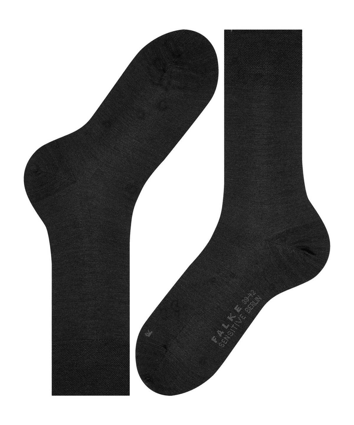 Calzini Uomo Falke Sensitive Berlin Socks Nere | WSVR15406