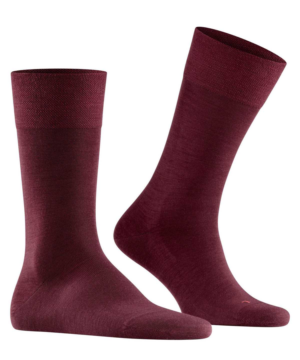 Calzini Uomo Falke Sensitive Berlin Socks Rosse | SLMW69740