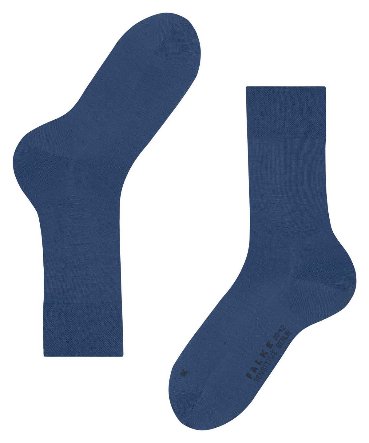 Calzini Uomo Falke Sensitive Berlin Socks Blu | VYDS23568