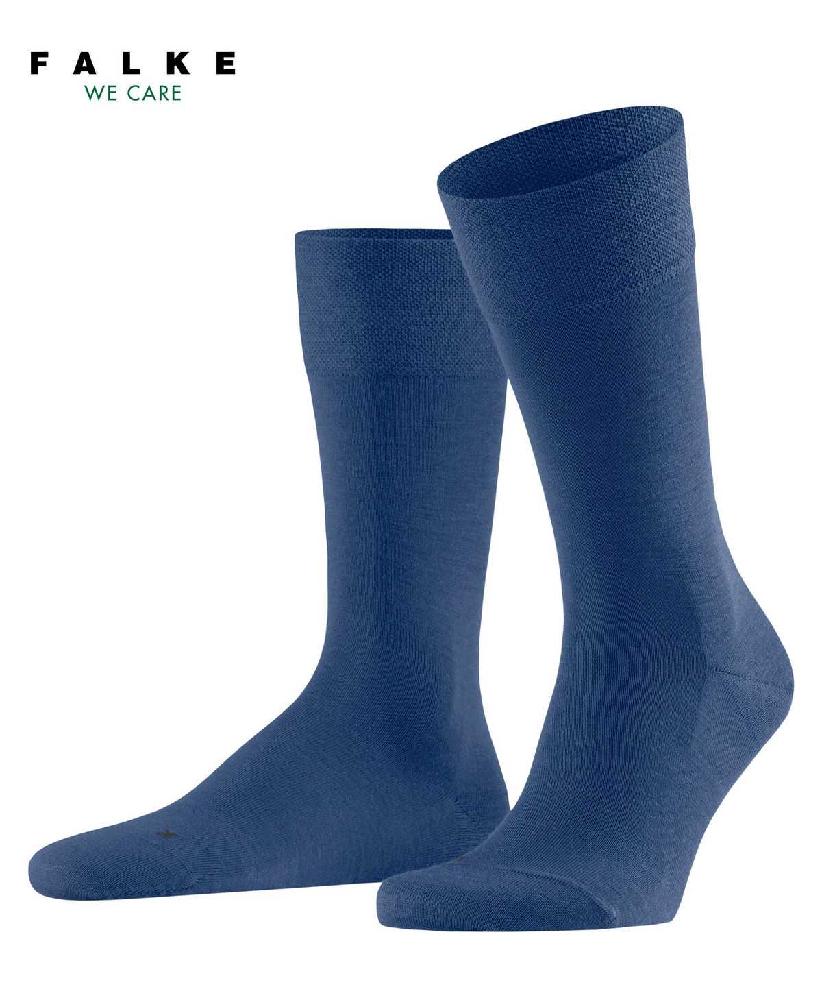 Calzini Uomo Falke Sensitive Berlin Socks Blu | VYDS23568