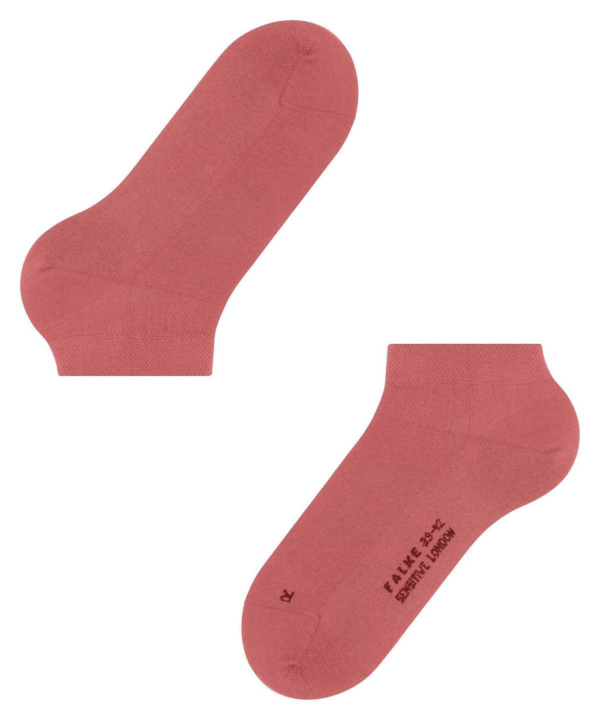 Calzini Uomo Falke Sensitive London Sneaker socks Rosse | KFAG18372