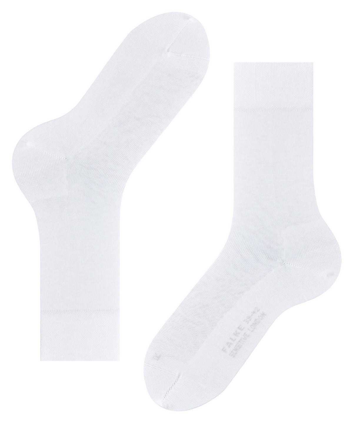 Calzini Uomo Falke Sensitive London Socks Bianche | ZQUW27130