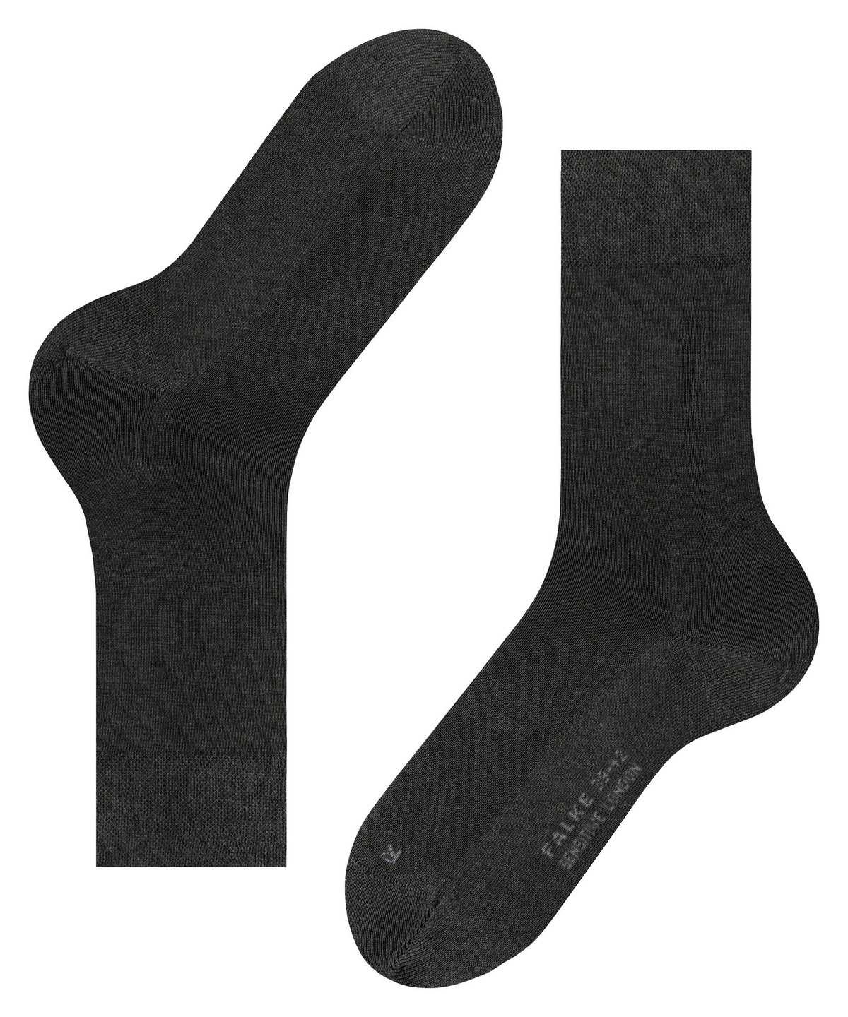 Calzini Uomo Falke Sensitive London Socks Grigie | LUAE74501