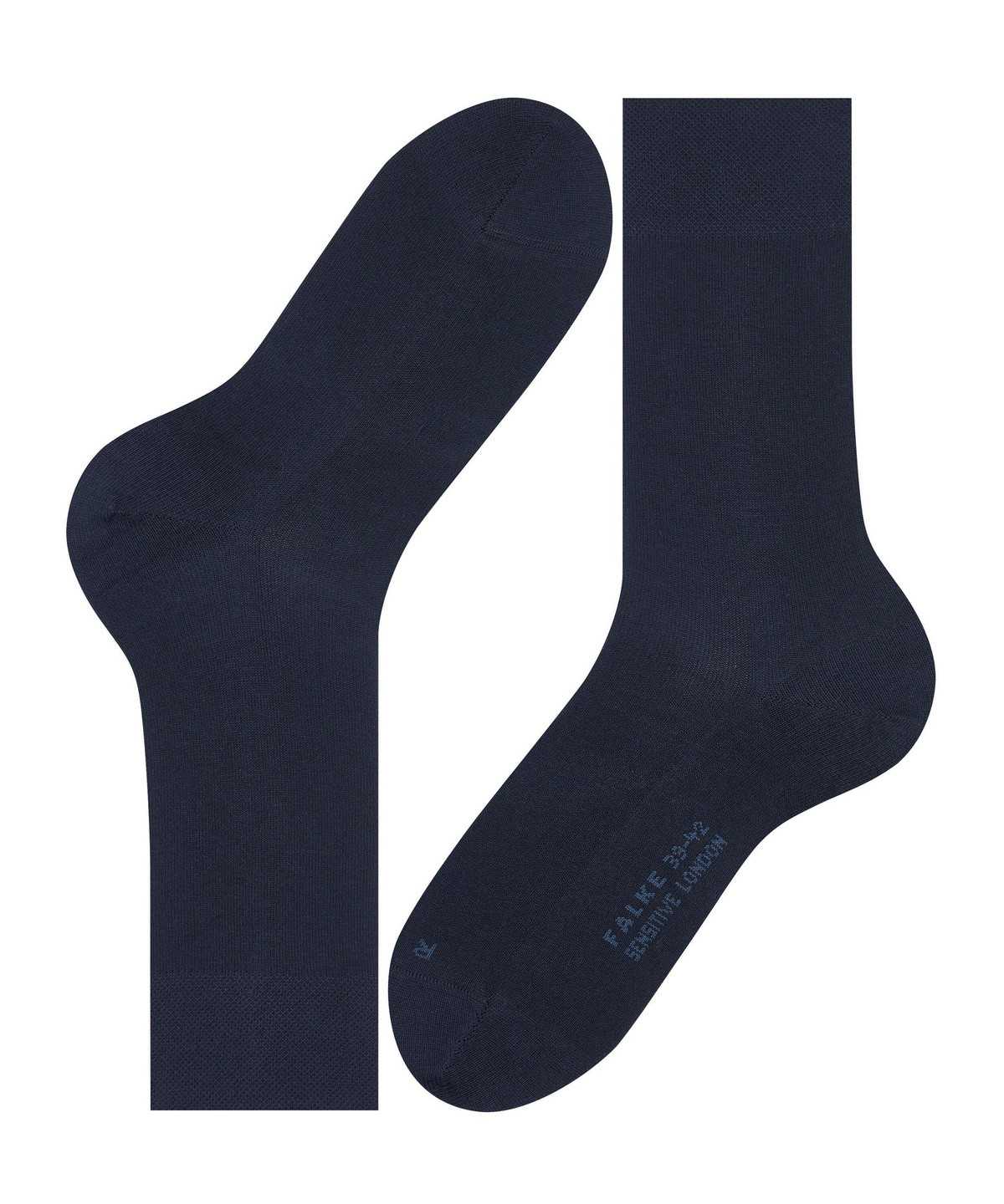 Calzini Uomo Falke Sensitive London Socks Blu | NXVG31287