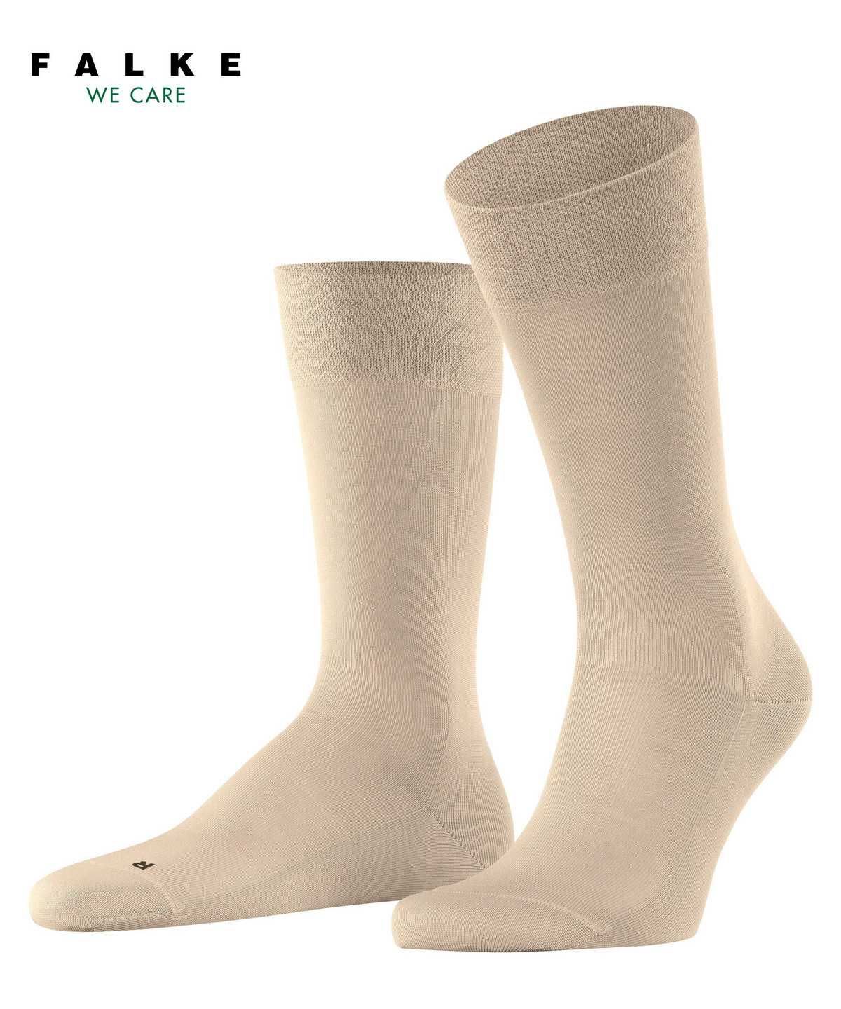 Calzini Uomo Falke Sensitive Malaga Socks Beige | HZWM14098