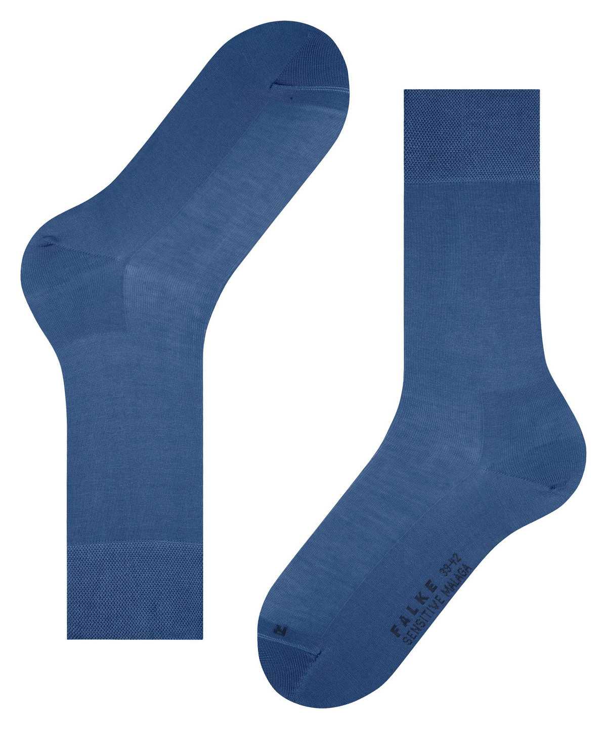 Calzini Uomo Falke Sensitive Malaga Socks Blu | BTOE63218