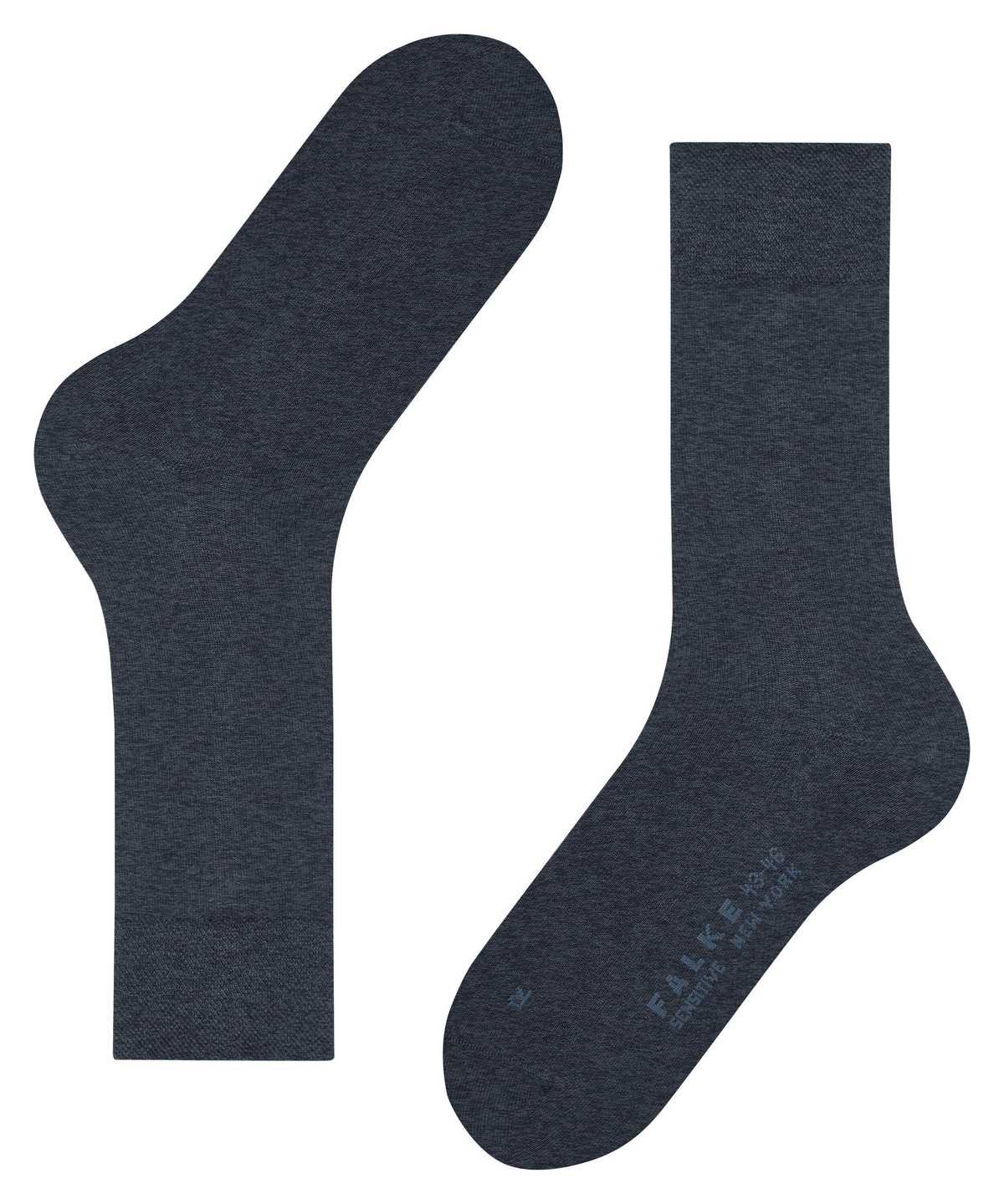 Calzini Uomo Falke Sensitive New York Socks Blu | EUXT56930