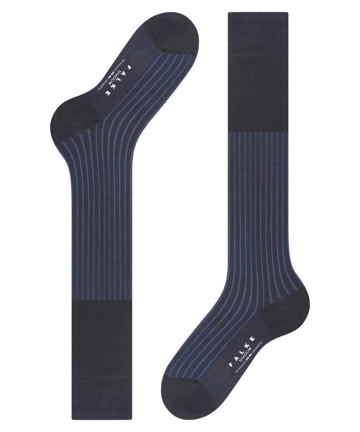 Calzini Uomo Falke Shadow Knee-high Socks Blu | OSUE87354