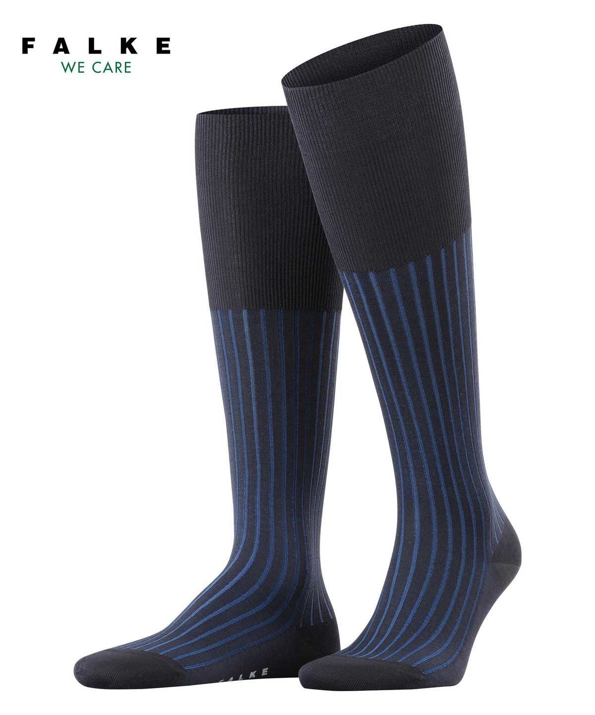 Calzini Uomo Falke Shadow Knee-high Socks Blu | OSUE87354