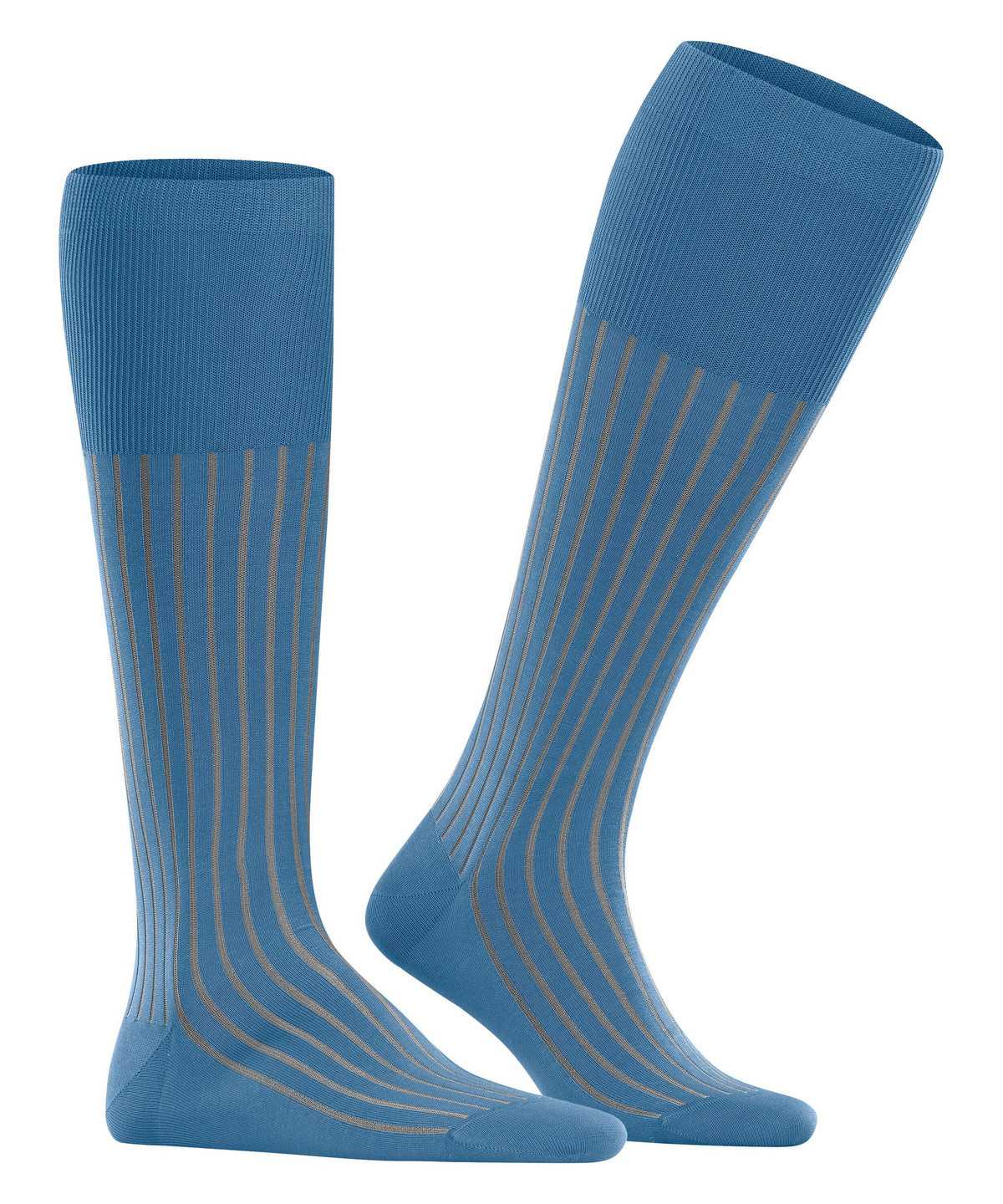 Calzini Uomo Falke Shadow Knee-high Socks Blu | MVXL78142