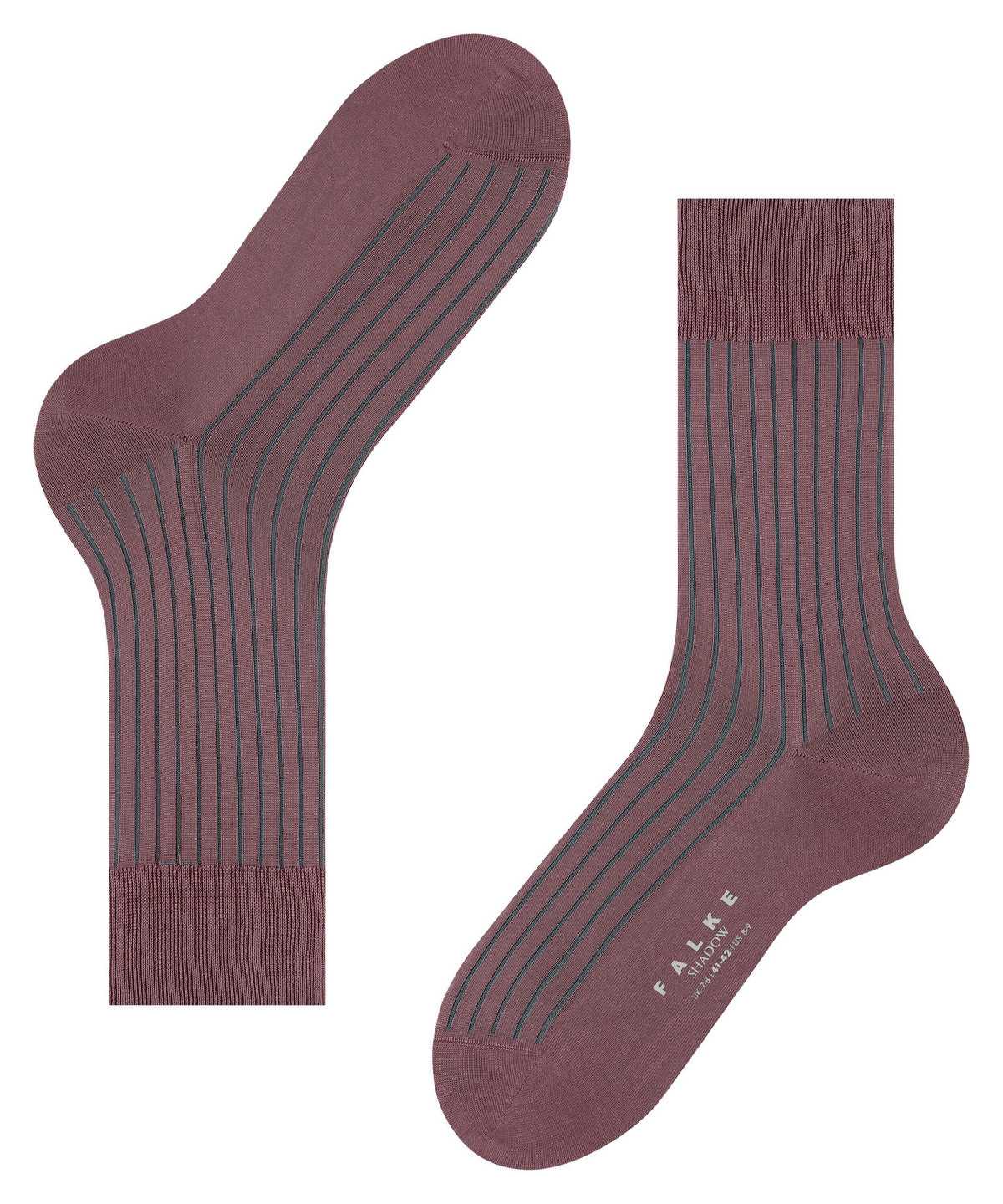 Calzini Uomo Falke Shadow Socks Rosse | ASFX87139