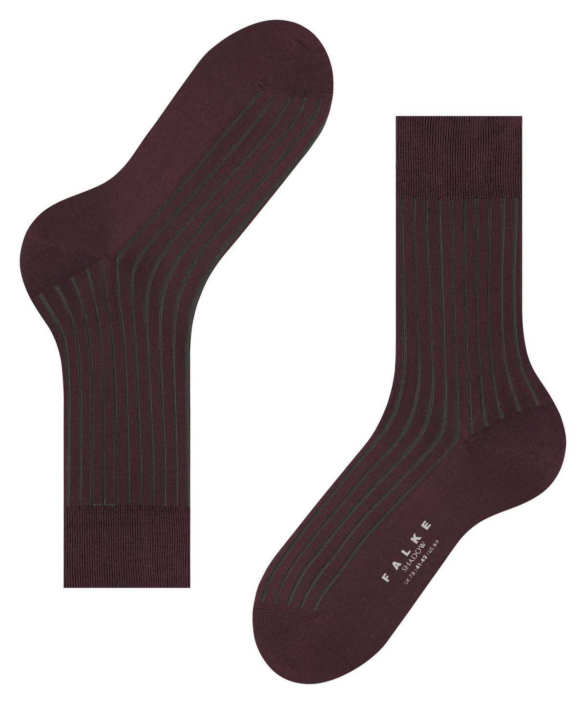 Calzini Uomo Falke Shadow Socks Rosse | OJKF87164