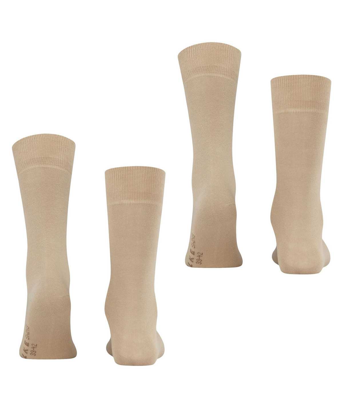 Calzini Uomo Falke Swing 2-Pack Socks Beige | ENXH21438