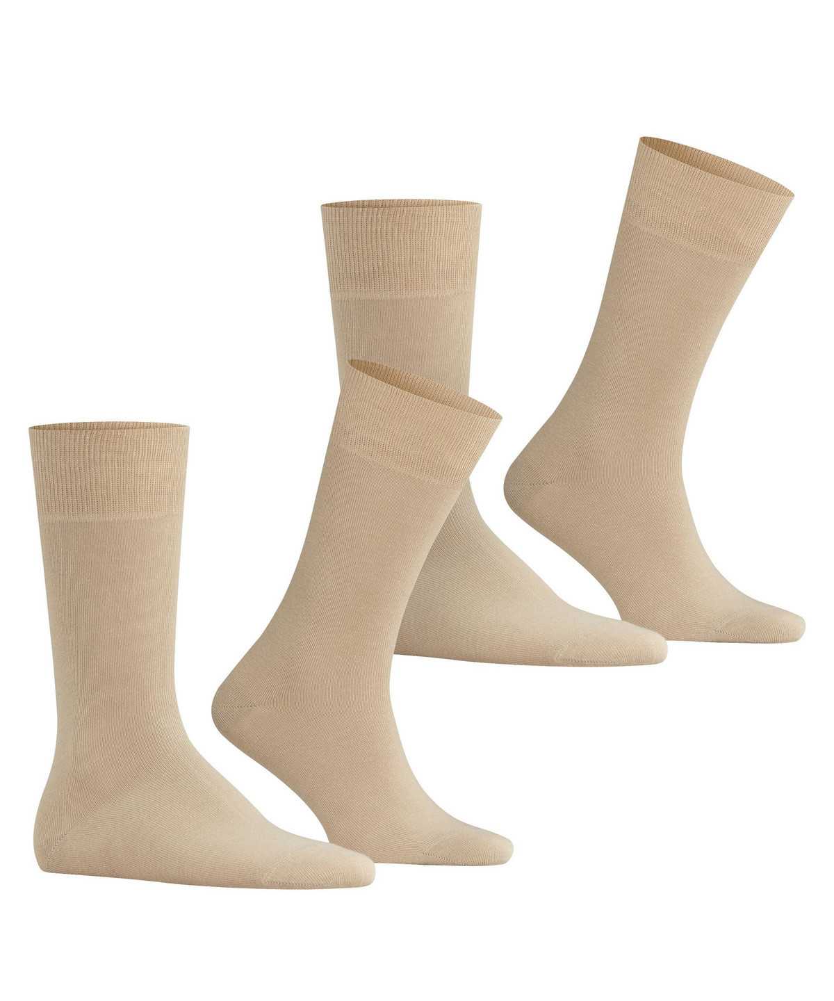 Calzini Uomo Falke Swing 2-Pack Socks Beige | ENXH21438