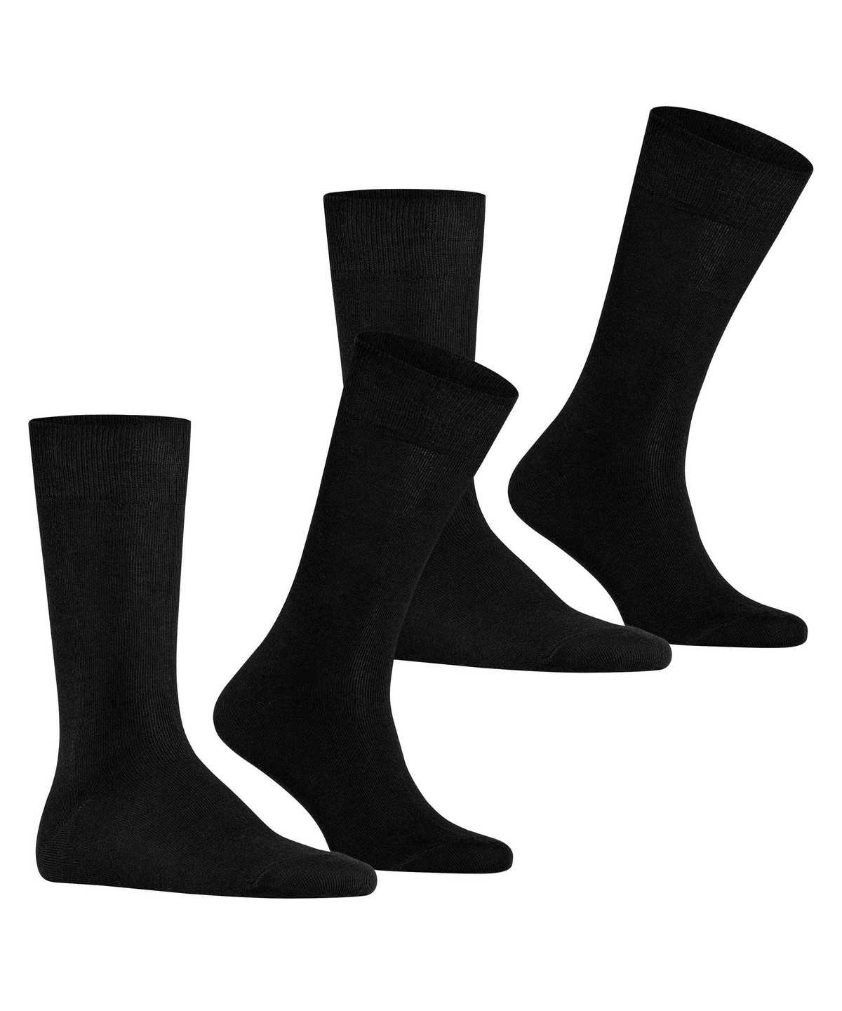 Calzini Uomo Falke Swing 2-Pack Socks Nere | JPMV19573