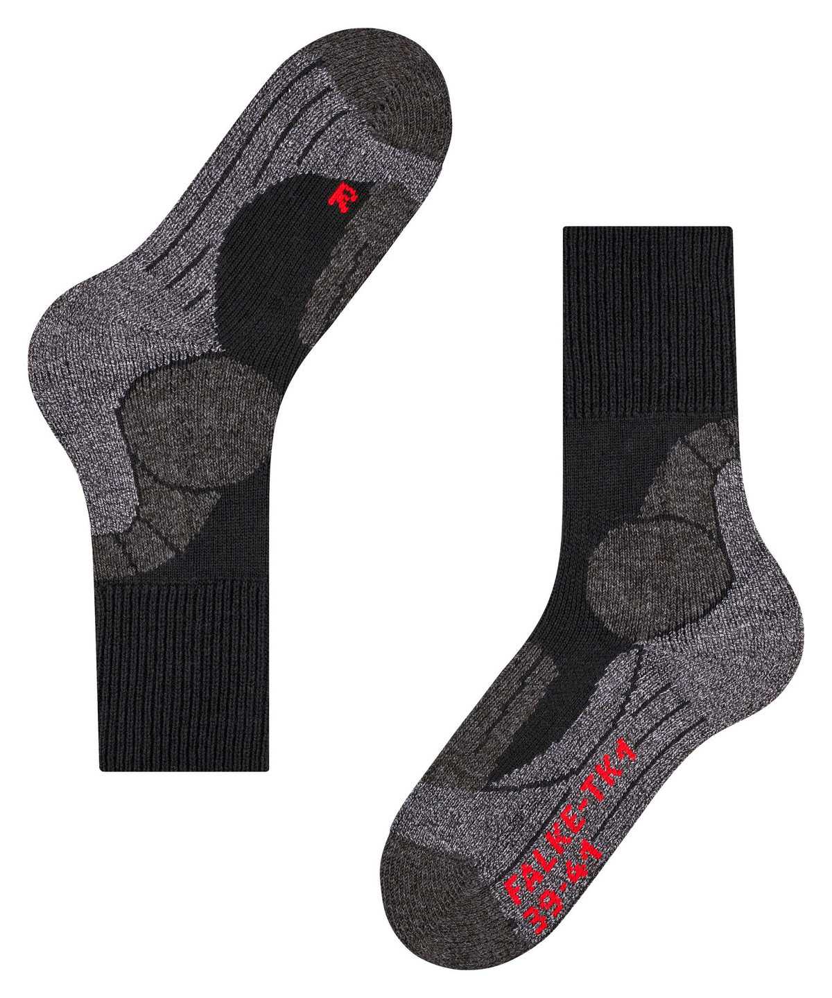 Calzini Uomo Falke TK1 Adventure Trekking Socks Nere | NAHY12340