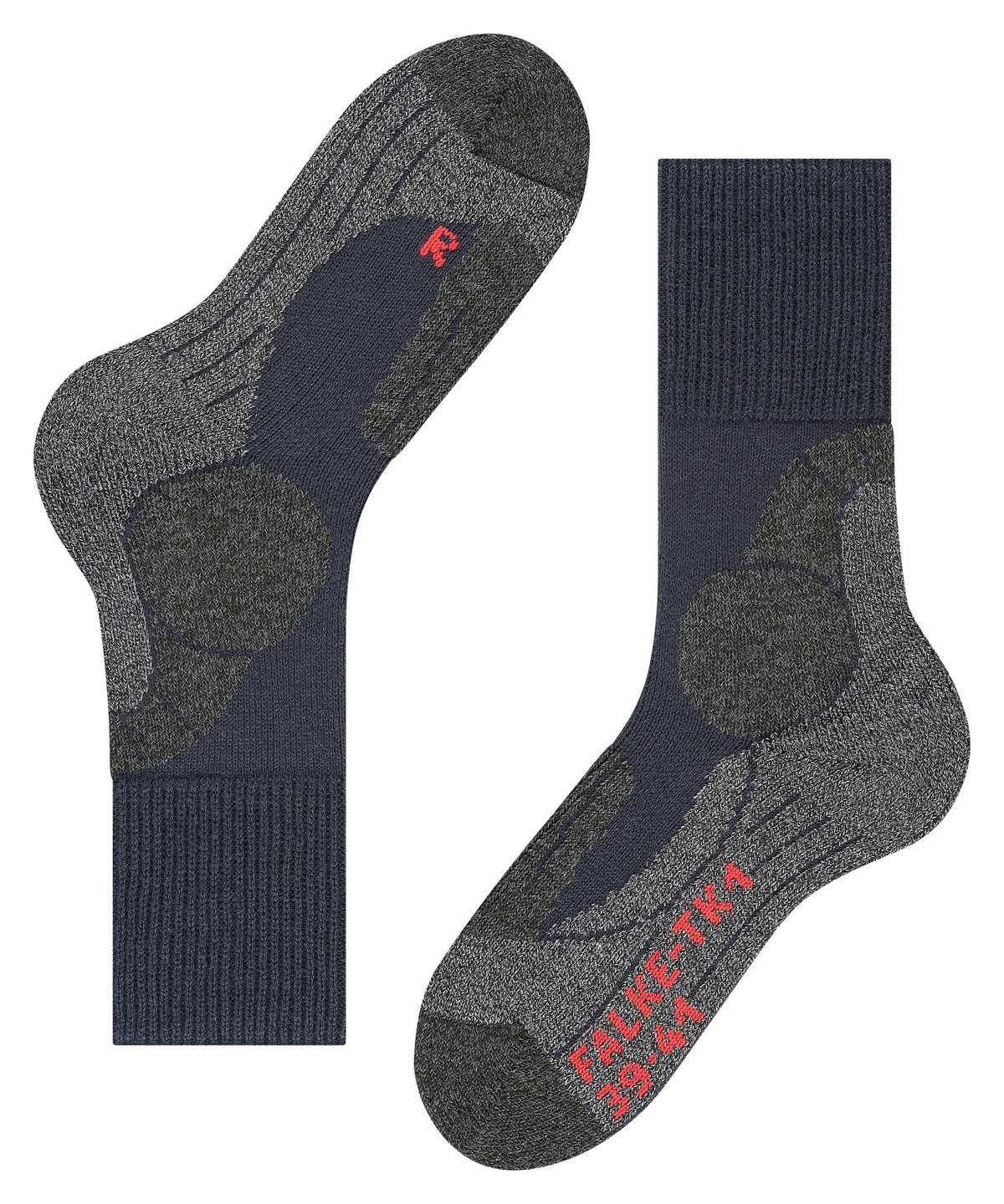 Calzini Uomo Falke TK1 Adventure Trekking Socks Blu | FAUH64193