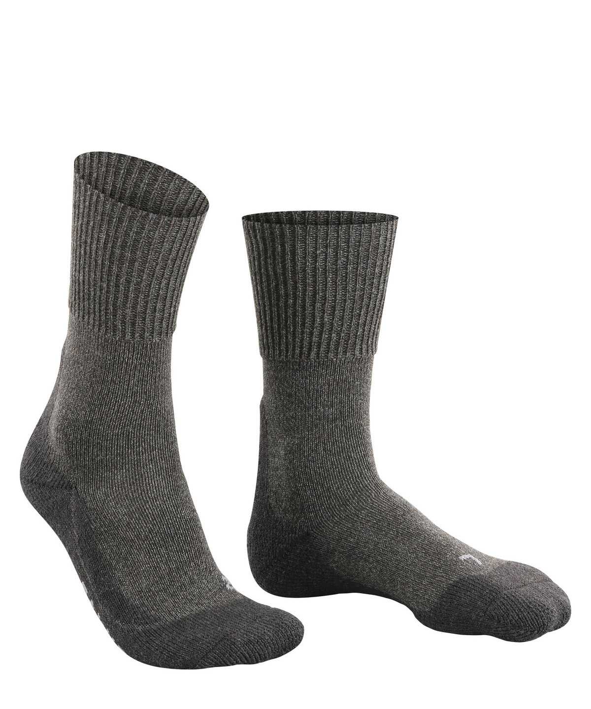 Calzini Uomo Falke TK1 Adventure Wool Trekking Socks Grigie | NBXG97148