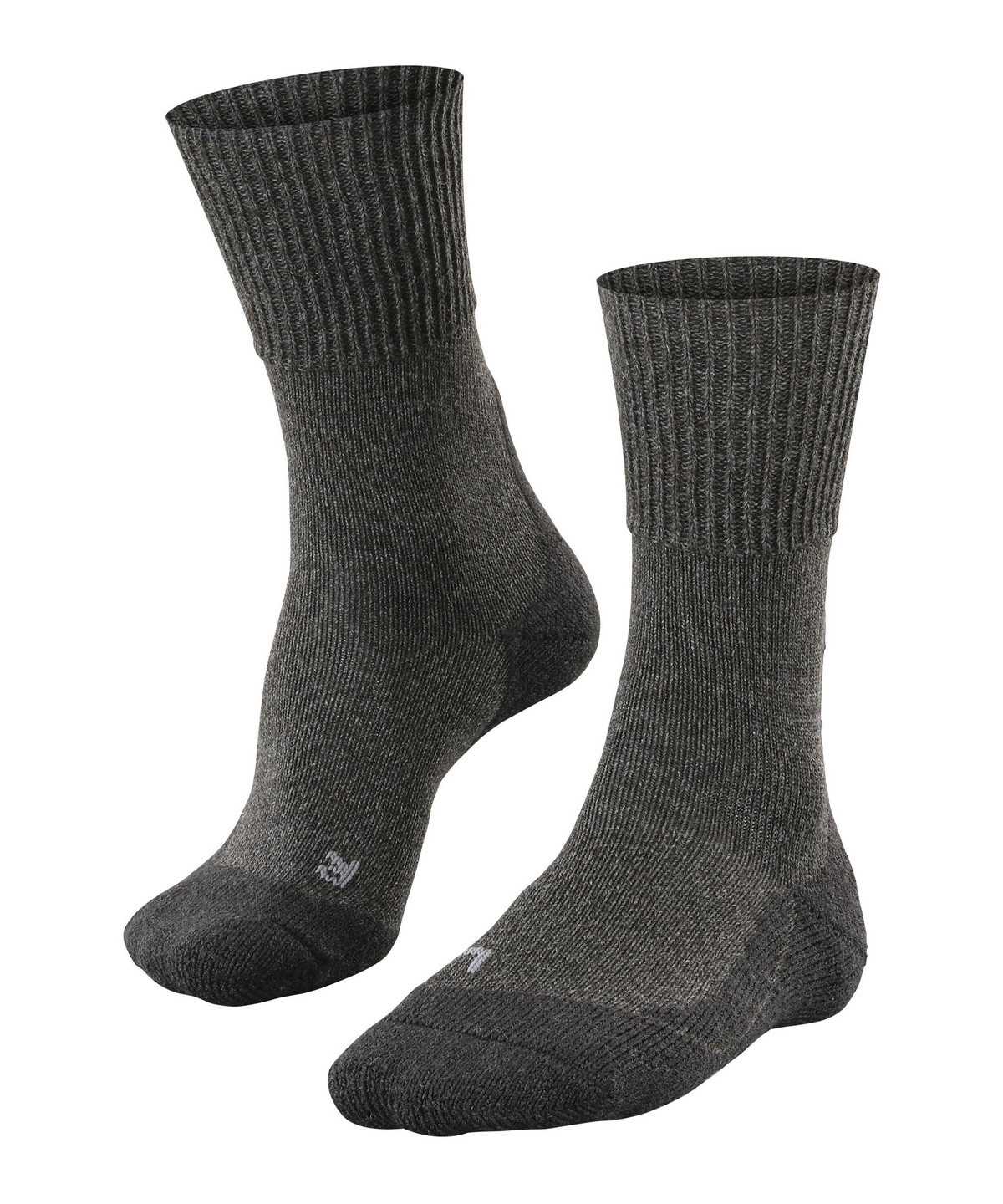 Calzini Uomo Falke TK1 Adventure Wool Trekking Socks Grigie | NBXG97148