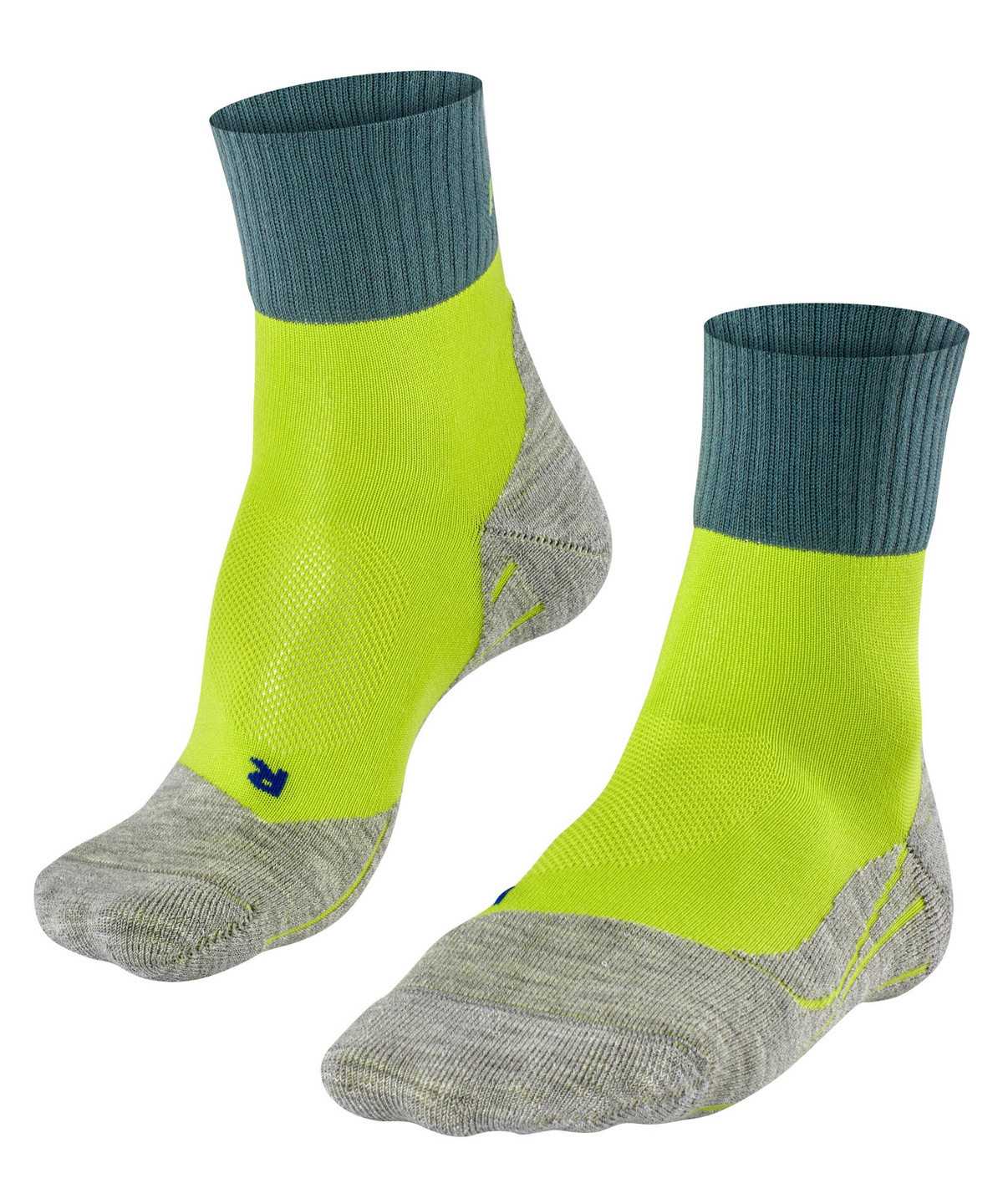 Calzini Uomo Falke TK2 Explore Cool Short Trekking Short sock Verdi | YORE50718