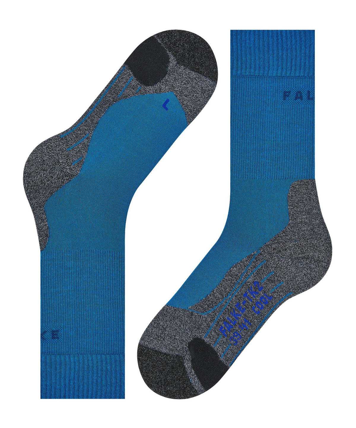 Calzini Uomo Falke TK2 Explore Cool Trekking Socks Blu | CLYV19485