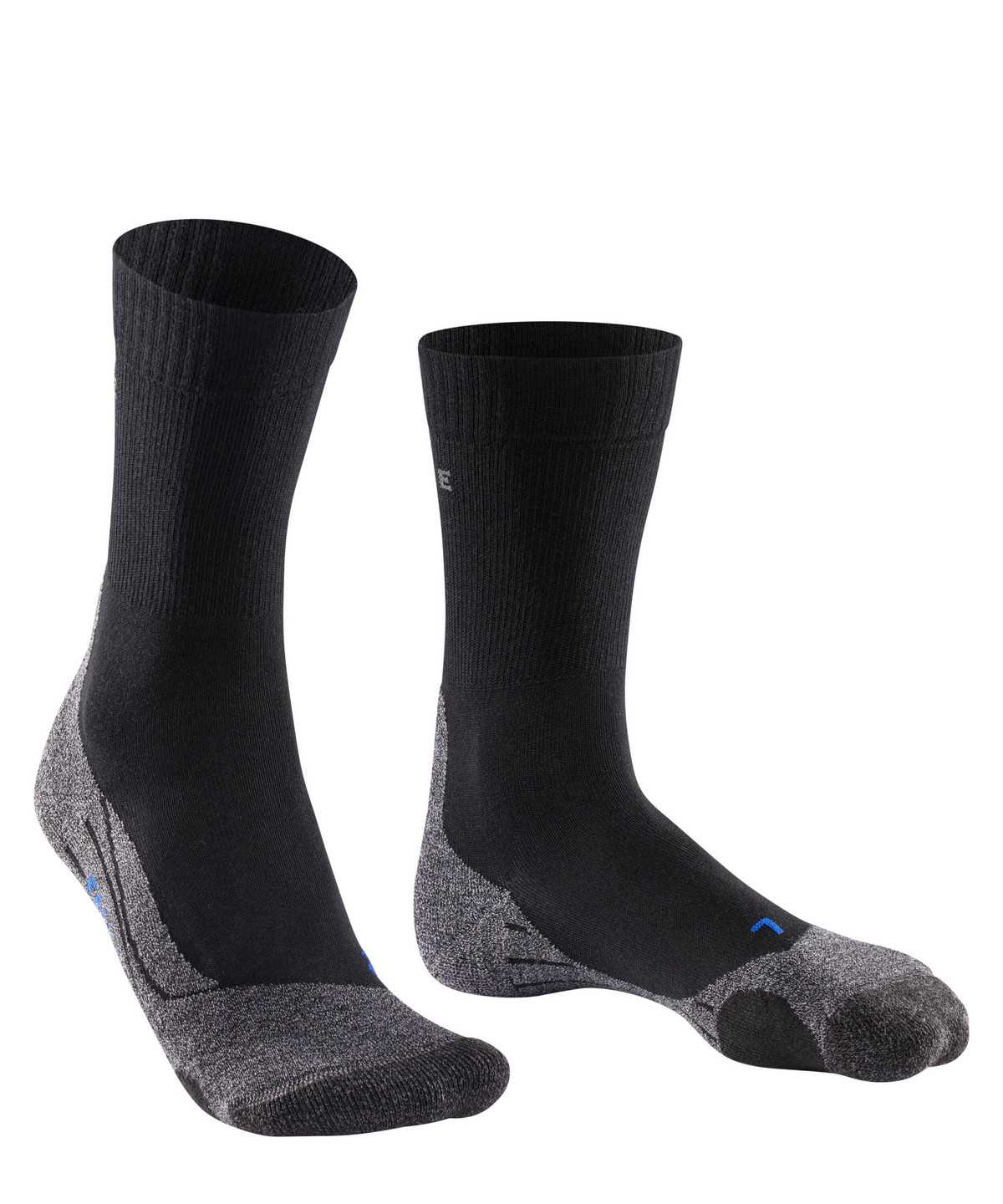 Calzini Uomo Falke TK2 Explore Cool Trekking Socks Nere | QADY92063