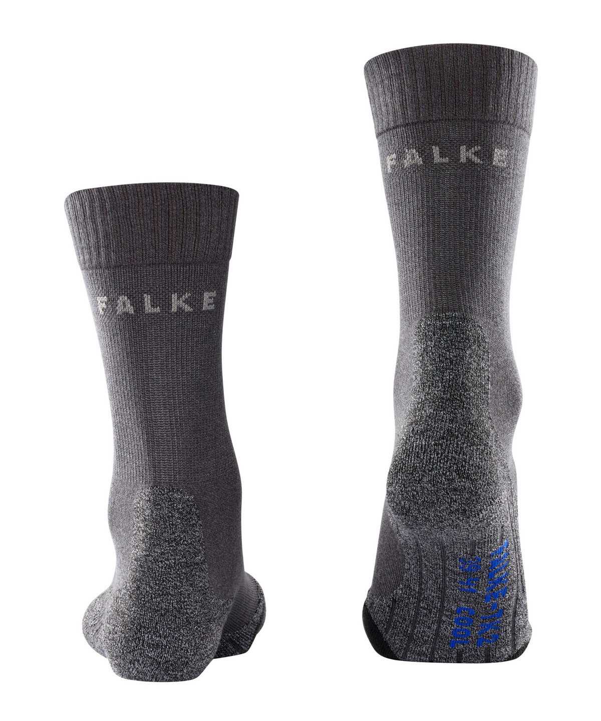 Calzini Uomo Falke TK2 Explore Cool Trekking Socks Grigie | YTEZ10954