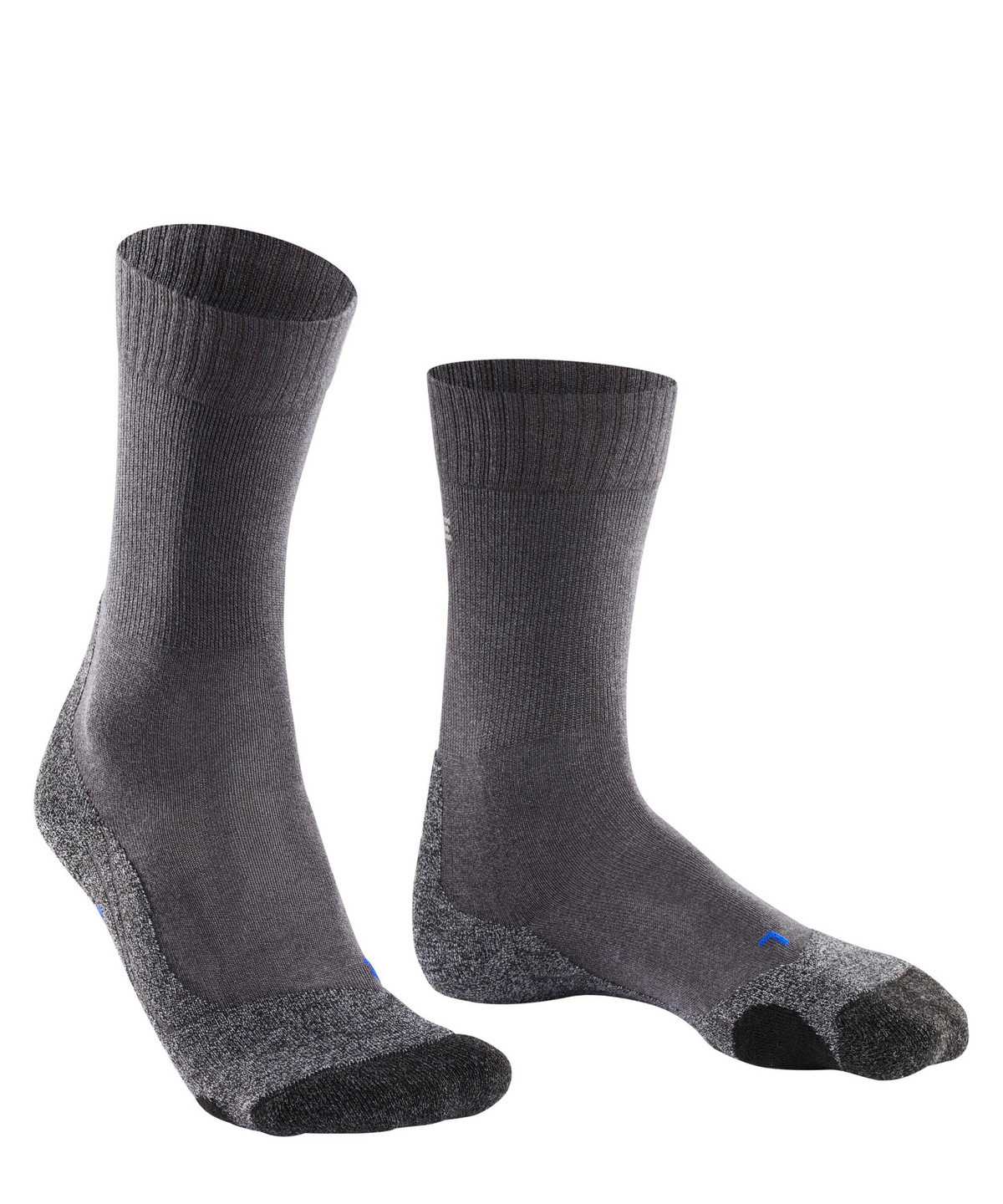 Calzini Uomo Falke TK2 Explore Cool Trekking Socks Grigie | YTEZ10954