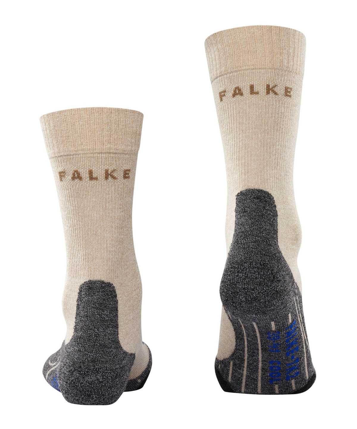 Calzini Uomo Falke TK2 Explore Cool Trekking Socks Beige | YWZU73905