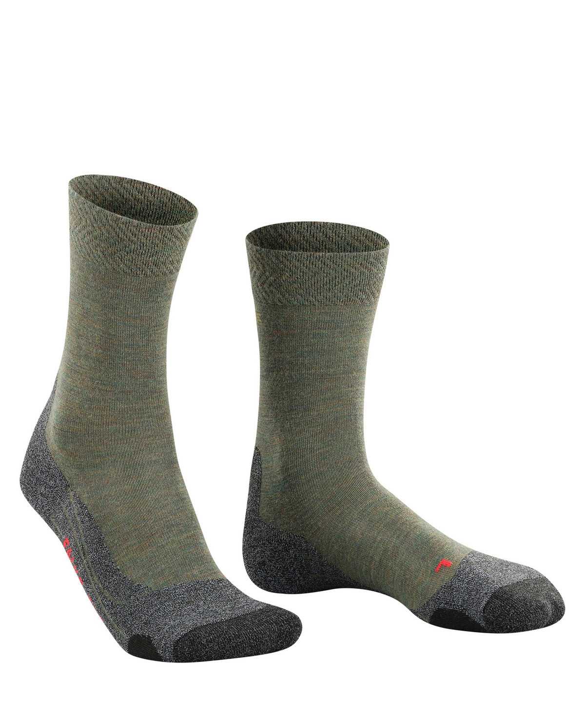 Calzini Uomo Falke TK2 Explore Melange Trekking Socks Verdi | YFDC34129