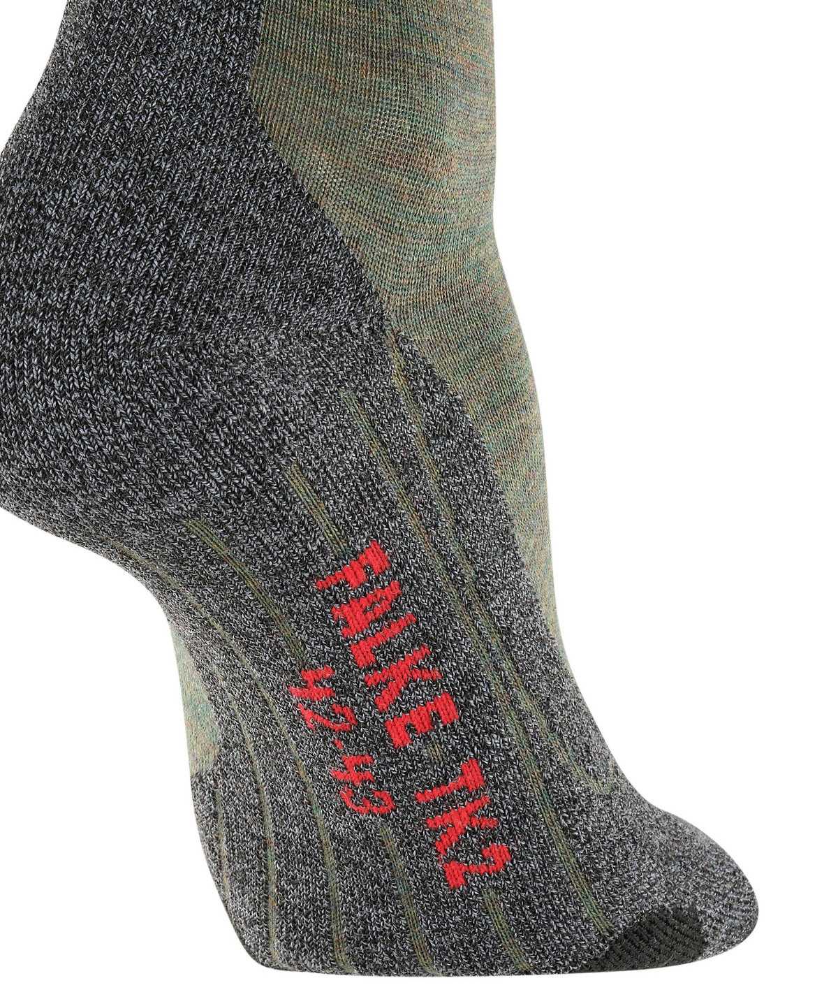 Calzini Uomo Falke TK2 Explore Melange Trekking Socks Verdi | YFDC34129