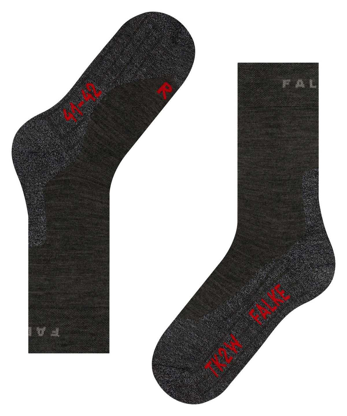 Calzini Uomo Falke TK2 Explore Sensitive Trekking Socks Grigie | FXQD14205