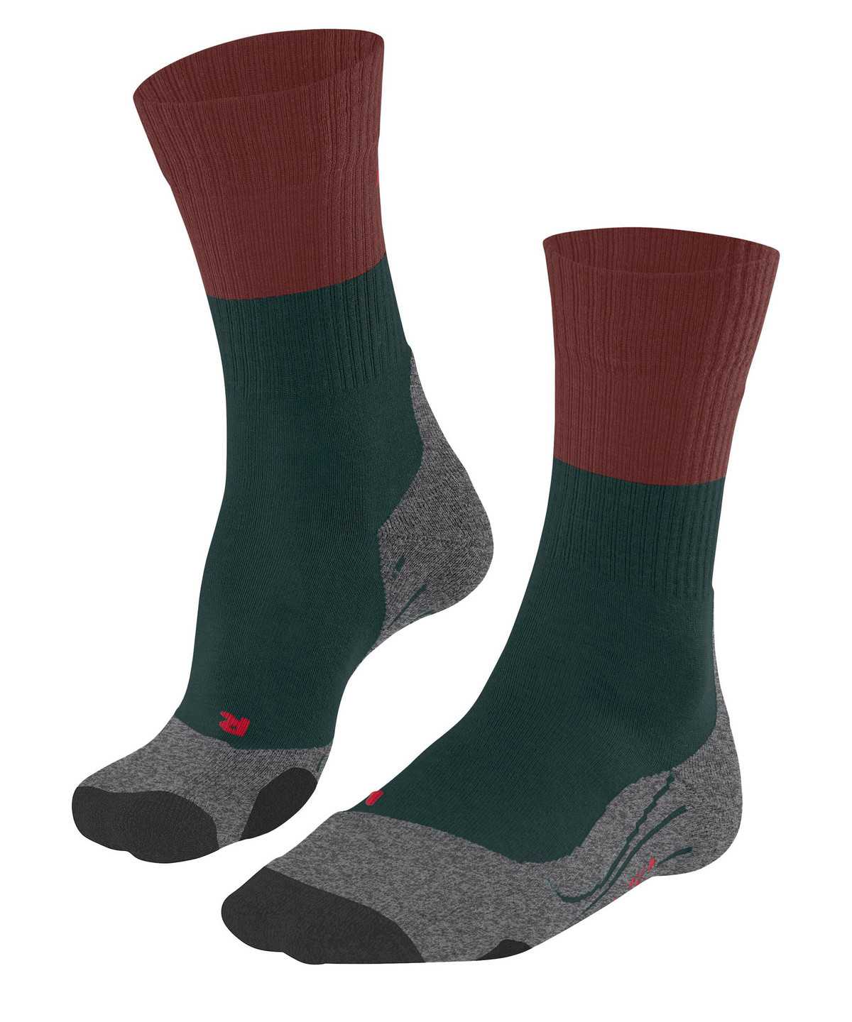 Calzini Uomo Falke TK2 Explore Trekking Socks Verdi | OZLX25417