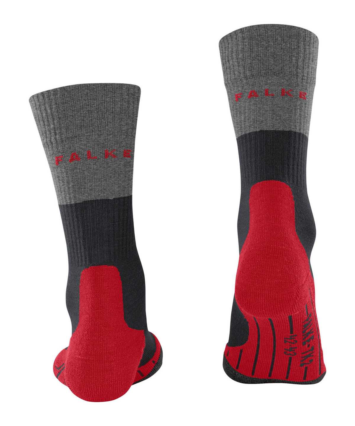 Calzini Uomo Falke TK2 Explore Trekking Socks Nere | KXBT38619