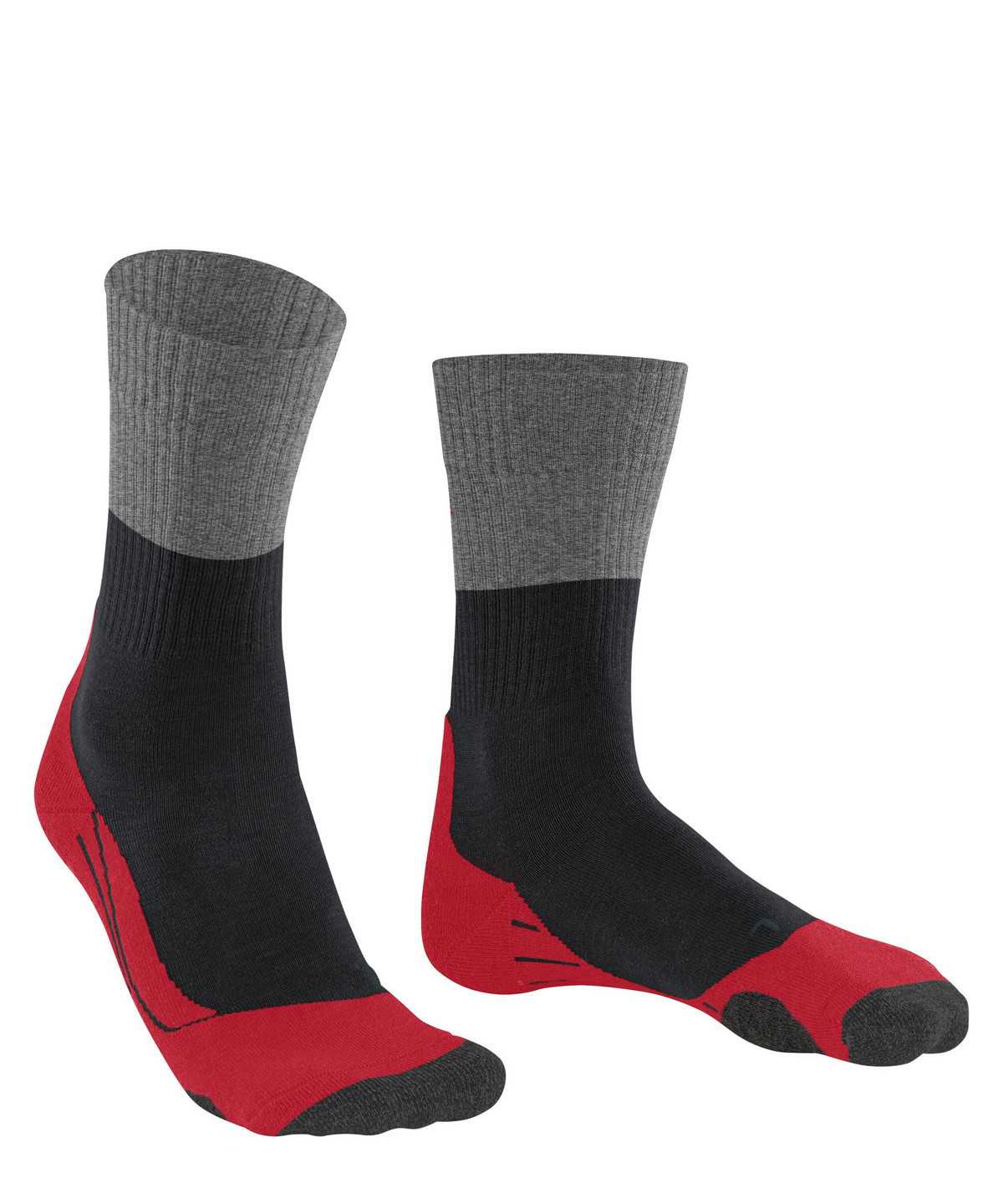 Calzini Uomo Falke TK2 Explore Trekking Socks Nere | KXBT38619