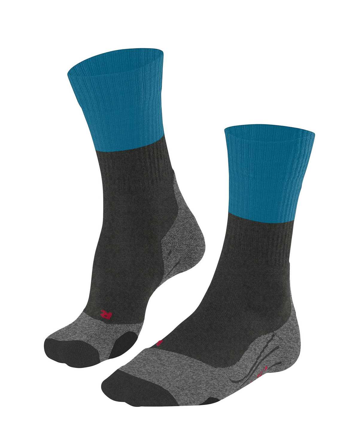 Calzini Uomo Falke TK2 Explore Trekking Socks Grigie | EQSF96543