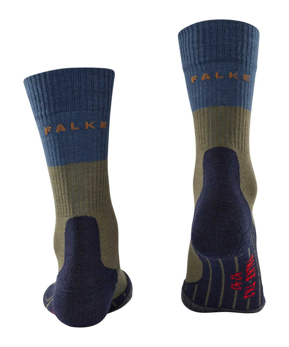 Calzini Uomo Falke TK2 Explore Trekking Socks Verdi | IXUE89412