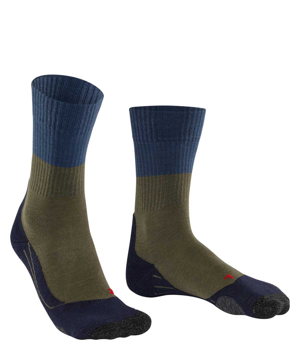 Calzini Uomo Falke TK2 Explore Trekking Socks Verdi | IXUE89412