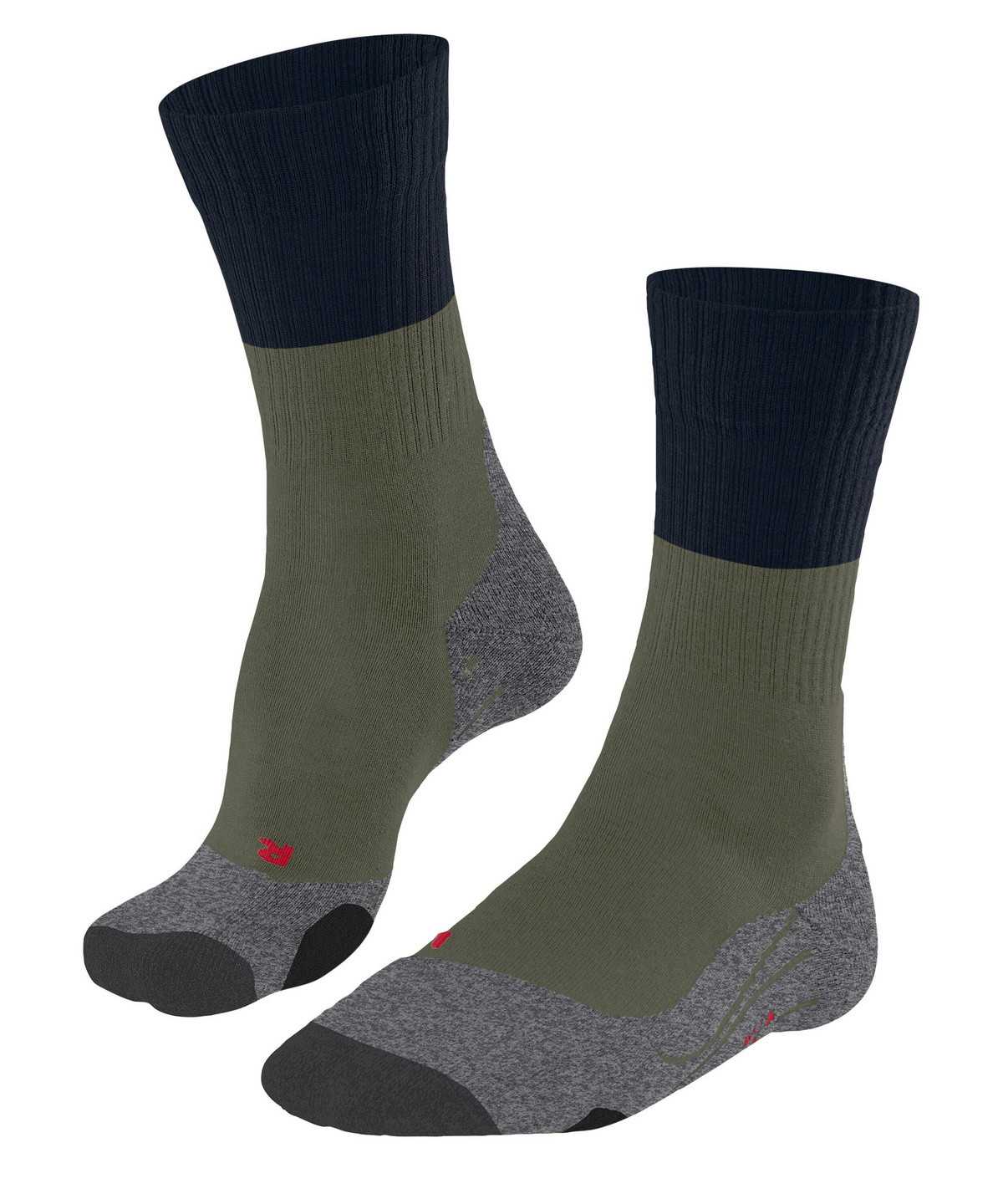 Calzini Uomo Falke TK2 Explore Trekking Socks Verdi | HIZM85931