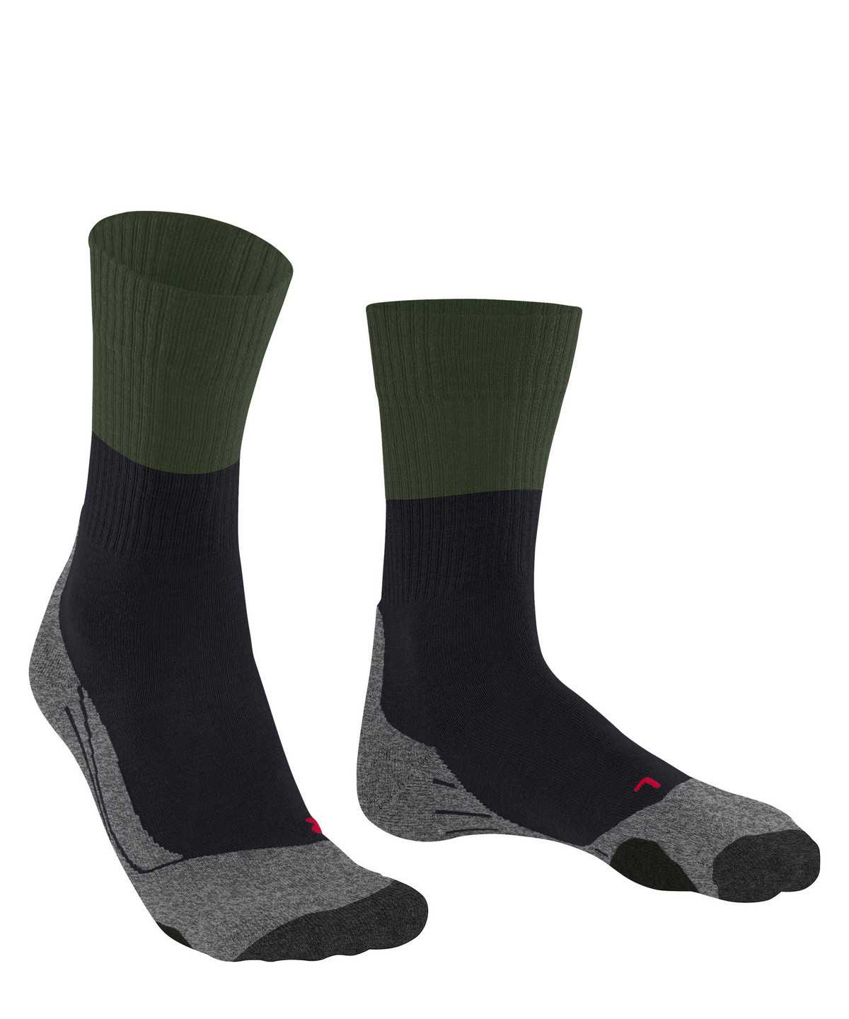 Calzini Uomo Falke TK2 Explore Trekking Socks Verdi | QJAY91368